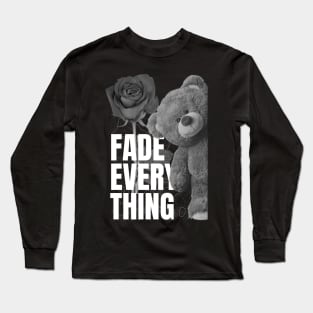 Fade Everything Bear Long Sleeve T-Shirt